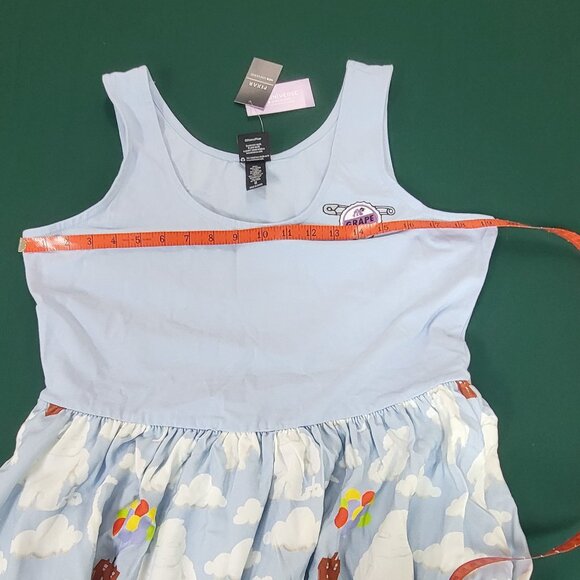 NWT Pixar sleeveless tank dress from the Disney movie Up pockets size 0 or 0X - Picture 14 of 16